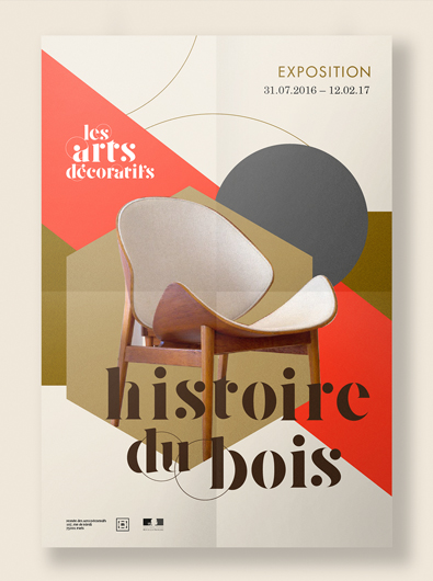 Identité musée des arts décoratifs de Paris par Julien Roussel