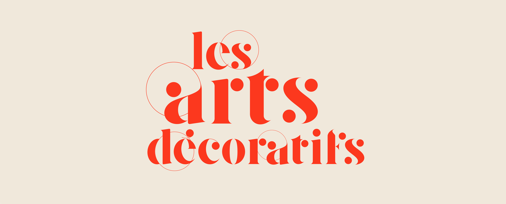 Logo identité du musée des arts décoratifs de Paris par Julien Roussel