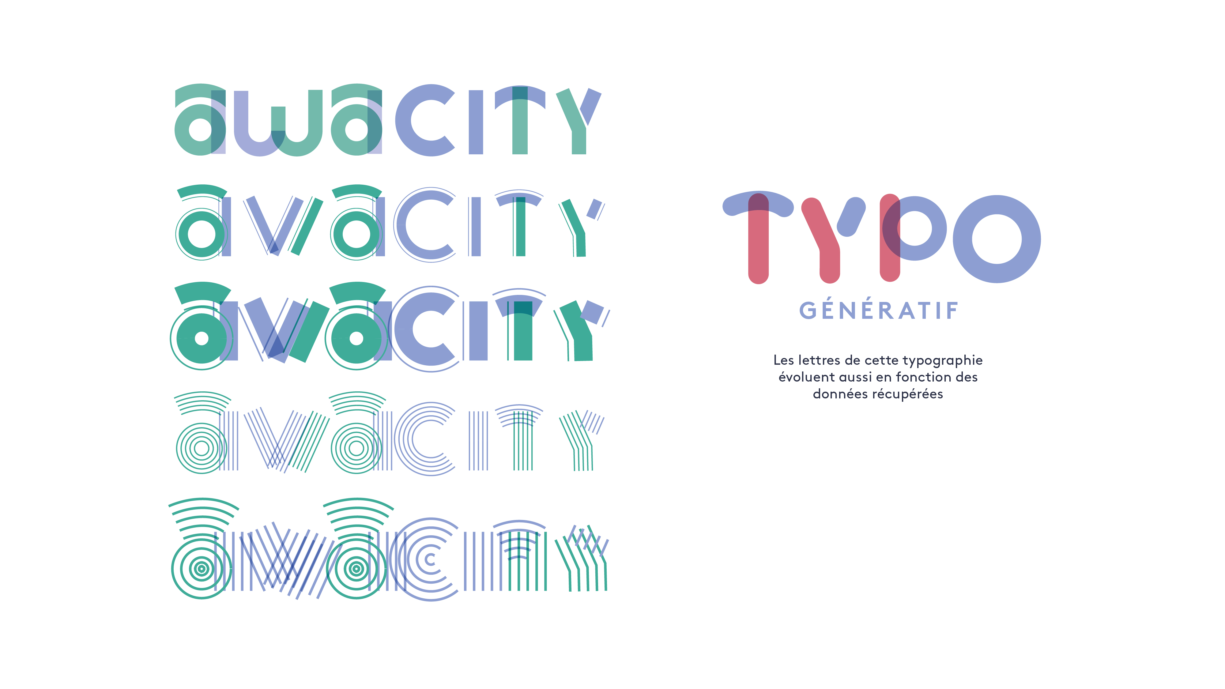 typographie awacity générative